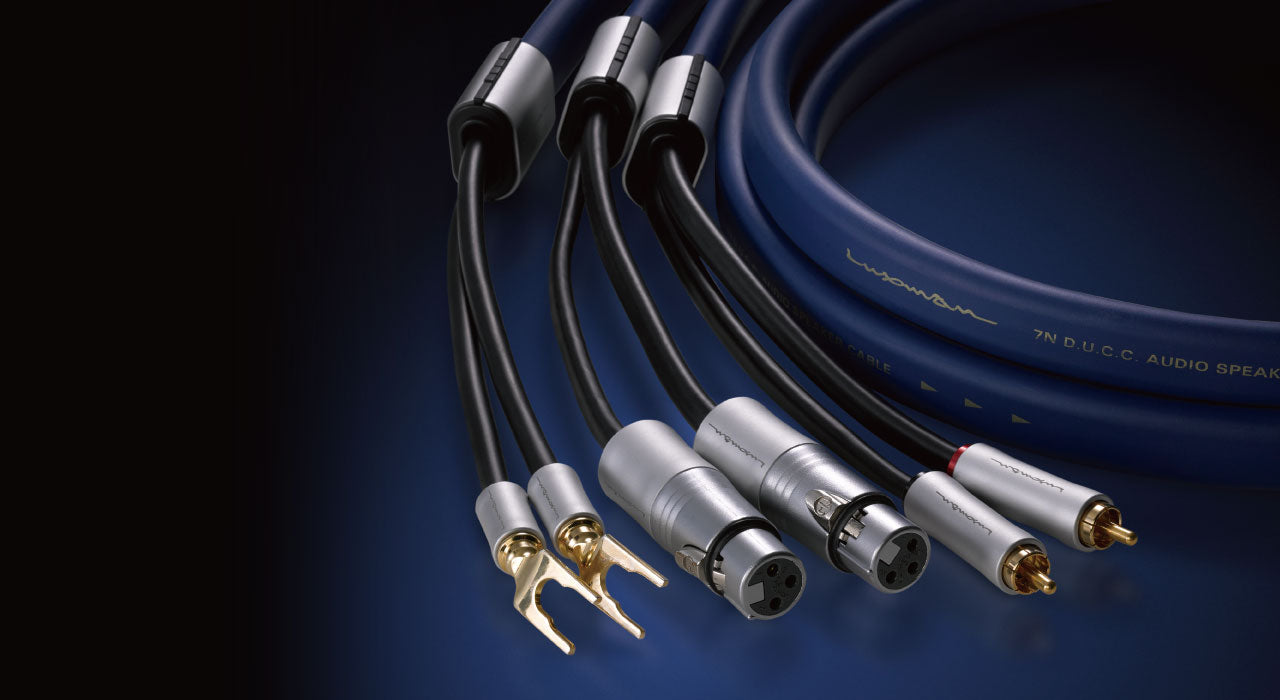 Luxman JPR-15000 - Câbles RCA-RCA Haut de gamme (paire de 3 m)
