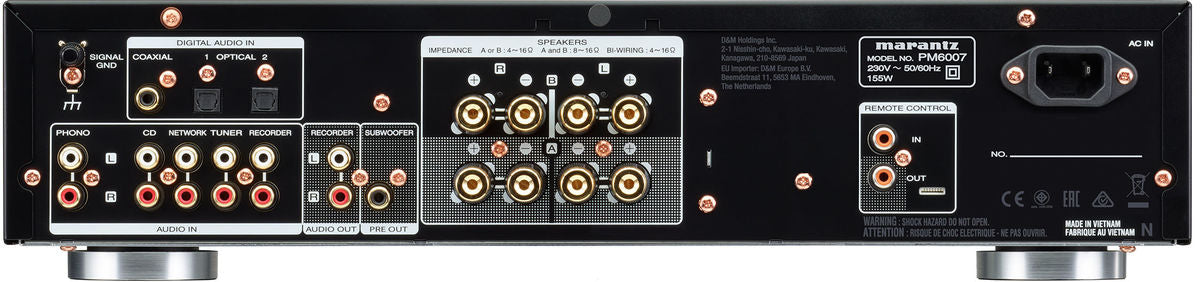 Marantz PM6007 - Amplificateur stéréo 45Watts/canal avec entrée phono