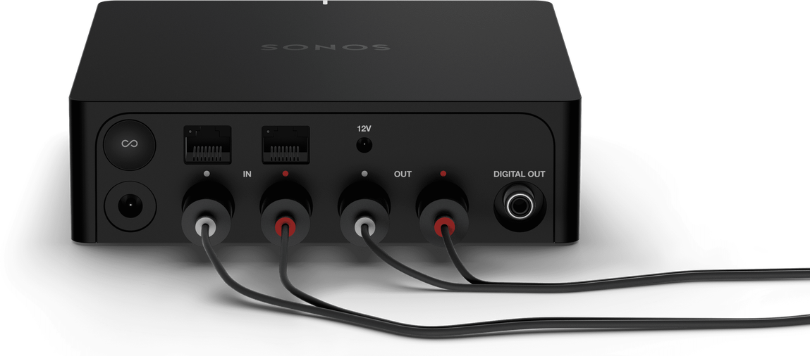 Sonos Port - composante de diffusion en continu polyvalente pour votre stéréo ou votre récepteur