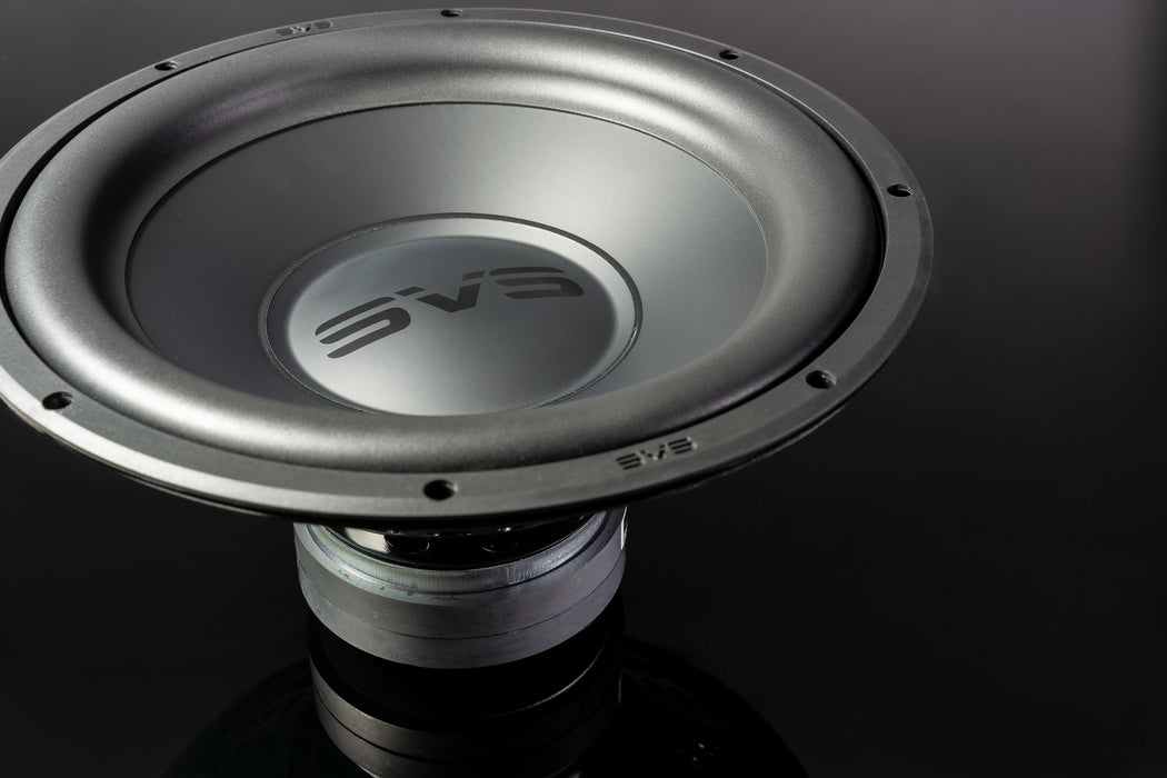 Caisson de basses compact SVS SB-1000 Pro – subwoofer clos 325W avec haut-parleur grave 12 pouces pour Hi-Fi et home cinéma