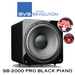Caisson de basses SVS SB-2000 Pro finition Piano Gloss – subwoofer clos 550W avec haut-parleur de 12 pouces pour Hi-Fi et home cinéma