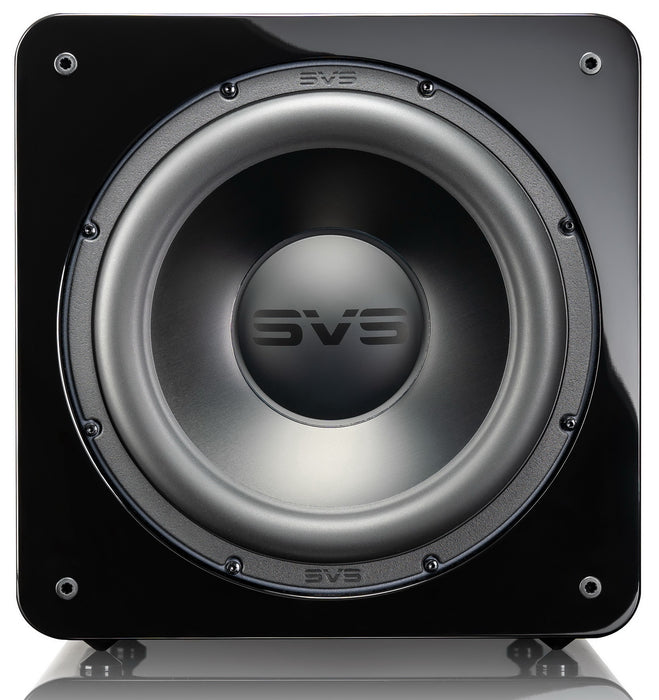 Caisson de basses SVS SB-2000 Pro finition Piano Gloss – subwoofer clos 550W avec haut-parleur de 12 pouces pour Hi-Fi et home cinéma