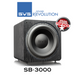 Caisson de basses SVS SB-3000 Ash – subwoofer 800W avec haut-parleur grave 13 pouces pour système Hi-Fi et home cinéma