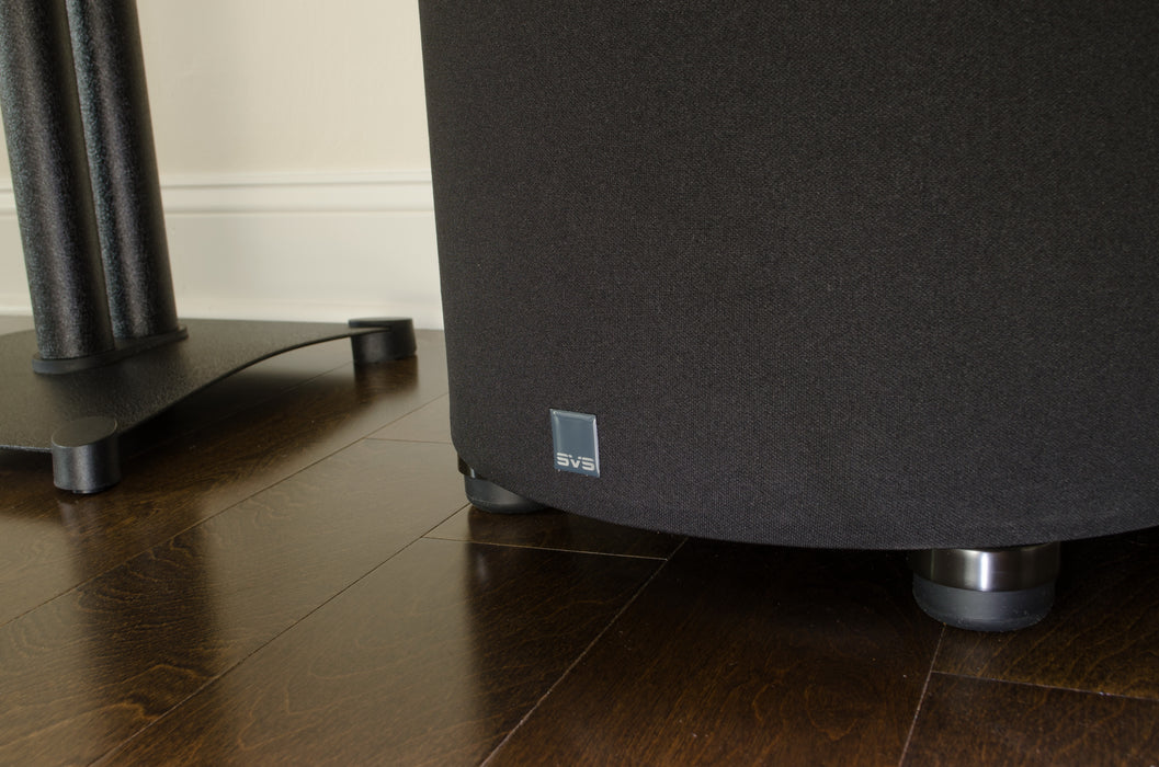 Système d’isolation SVS SoundPath (4 unités) – pieds antivibrations pour caisson de basses Hi-Fi ou home cinéma